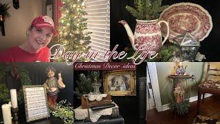 Productive Day Decorating for Christmas | Christmas Decor Ideas & Motivation #christmas #homedecor