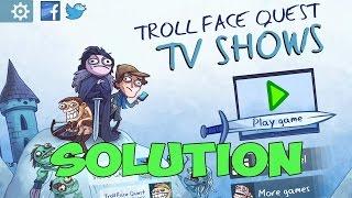 Troll Face Quest TV Shows Walkthrough All Levels Solution
