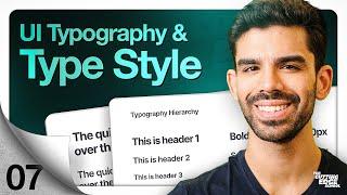 UI Typography | Full UX Design Course for Beginners by Cutting Edge School