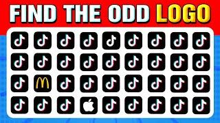 Find the ODD Logo Out and Guess the Hidden LOGO by ILLUSION | Logo Quiz Challenge