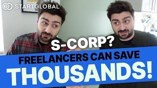 How an S-corp can save a freelancer THOUSANDS in taxes! [2023]