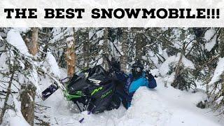 New Snowmobile First Ride! (Arctic Cat Alpha One M8000)