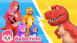 ↗️ Move Like the T-RexㅣEP140ㅣSong for KidsㅣBebefinn Nursery Rhymes