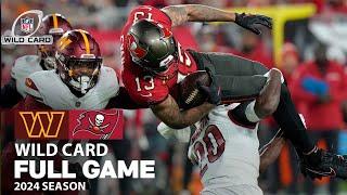 Washington Commanders vs. Tampa Bay Buccaneers FULL GAME | Wild Card 2024 Season