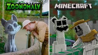 I Remade ZOONOMALY Scenes REAL LIFE In Minecraft