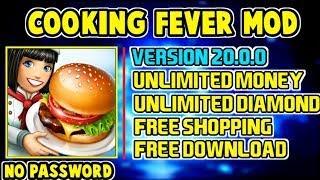 Cooking Fever Mod Apk Unlimited Money and Unlimited Diamonds