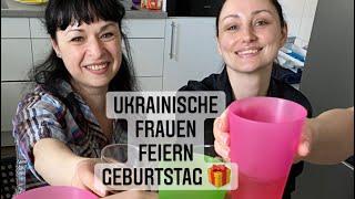 Ukrainische Frauen feiern in Deutschland Geburtstag  von Anna! | Kultur und Traditionen Ukraine