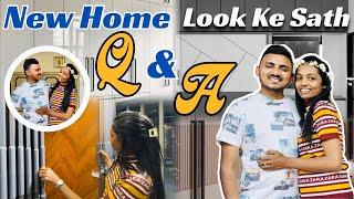 Q & A ⁉️ Ke Sath New Home look  | #payalvishalpatelvlogs #newhome #viralvideo