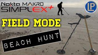 Nokta Makro SIMPLEX Field Mode Beach Hunt (126)