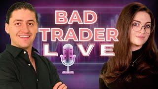Bad Trader Tactics LIVE | Live Trading | Market Analysis | Stock News