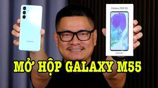 Mở hộp Samsung Galaxy M55 : điện thoại KHÓ HIỂU THỰC SỰ!