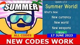 *NEW CODES* [SUMMER] Unboxing Simulator ROBLOX | LIMITED CODES TIME | June 17, 2023