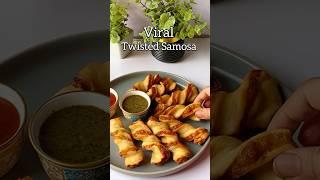 Trending Twisted Samosa recipe #samosa #shorts #youtubeshorts #trendingshorts #viralvideo