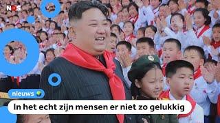 Noord-Koreaanse dictator scoort hit als 'vriendelijke vader'