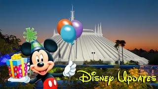 Disney Updates: Space Mountain Celebrates its 50th and More!!