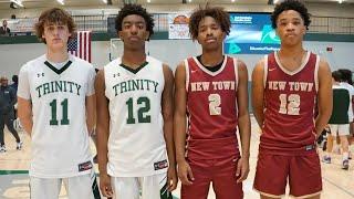 TRINITY vs NEW TOWN (#12 Reese Brown Jr. WENT CRAZY with 28 points, Proved he's one of those guys)