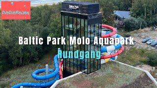 Baltic Park Molo Aquapark by Zdrojowa | Swinoujscie/Swinemünde | 4K | Water Slides | Wasserrutschen