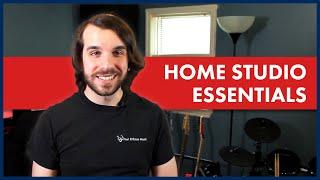 Home Recording Studio Essentials - Everything You Need To Start Producing Music At Home