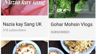 Gohar Mohsin vlogs visit in my house