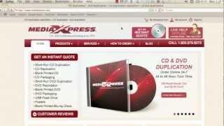 How to Order Custom DVDs and CDs Online