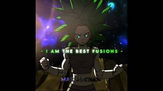 THE BEST FUSIONS  [Dragon ball edit] #dragoball #dbz #dbs #manga #edit #shorts