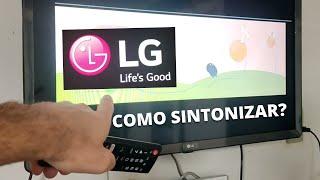 COMO SINTONIZAR TV LG RECORD SBT Globo