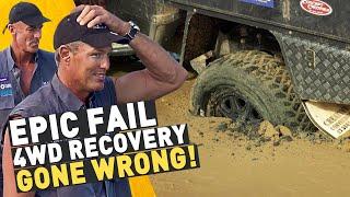  OUR GOOD DEED BACKFIRED — We got bogged in MUD PIT FROM HELL!!! 