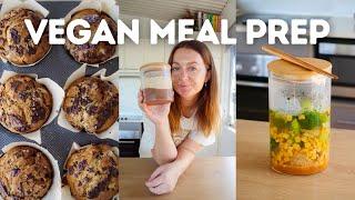 Plant-based meal prep for the week (easy vegan recipes)