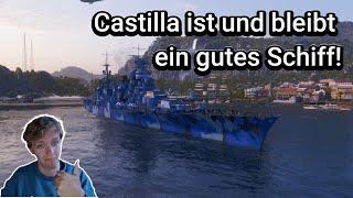 Feuerstoßmodus auf Stufe 10? Kein Problem hier kommt die Castilla! | World of Warships