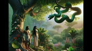 Адам, Ева и змей-искуситель