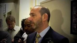 First Kick 2010: Don Garber Halftime Media Scrum