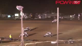 9/15/18 POWRi Lucas Oil National Midget League from Spoon River Speedway Highlights