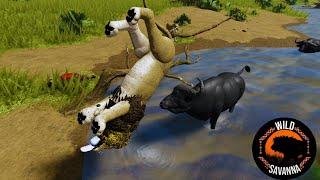 Hunting Buffalos in Wild Savanna - Roblox