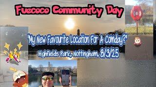 My New Favourite Comday Location? | Fuecoco Community Day In Highfields Park, Nottingham