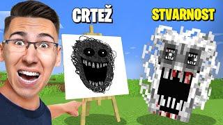 SVE ŠTO NACRTAM, POJAVI SE U MINECRAFTU!