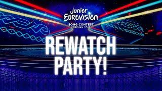 Junior Eurovision: Let's rewatch Yerevan 2022 together! #JESCWatchParty