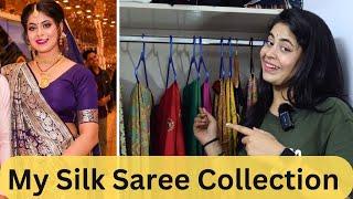 My Silk Saree CollectionAll My Wedding Saree And My Favorite Sareeससुराल और मायके की साड़ी