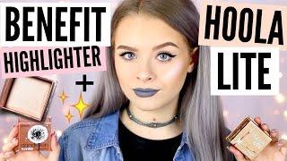 BENEFIT HOOLA LIGHT + NEW HIGHLIGHTER!!? WORTH THE HYPE?? | sophdoesnails