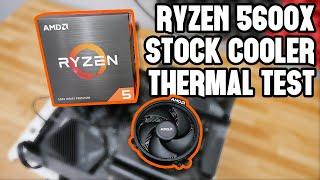 Ryzen 5600X Stock Wraith Stealth Cooler Test