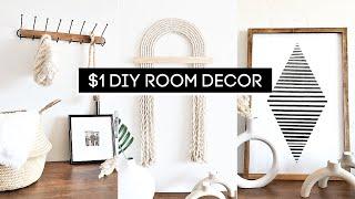 DIY Room Decor! $1 Dollar Tree DIY Boho Decor *Anthropologie Inspired*