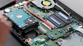 How To Replace Toshiba Satellite HDD, Hard Drive, SSD, Solid State Drive & RAM