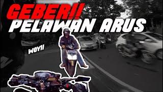 NEAR MISS Motor Motong Jalan | GEBER Pelawan Arus || Arsip Jalanan #10