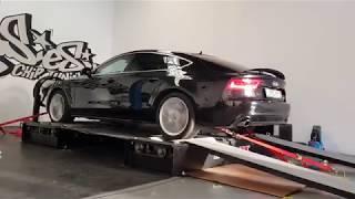 4x4 Dynomax 4000BR Dyno and Audi A7 power measurement @ Galingas.es chip tuning Malaga