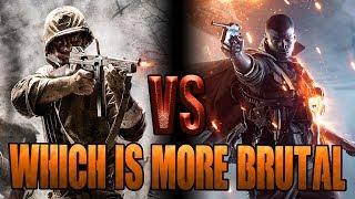 COD5 WAW vs BATTLEFIELD 1 | Which is more Brutal | (Compilations in Competition) [1440p60 Quality]