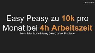 Sales Training für Copywriter zu 10k+ pro Monat (5+1 Learnings - Kunden gewinnen als Copywriter)