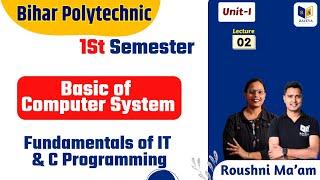 Basic of Computer System [Unit-1] Lec-2| Fundamentals of IT & C Programming |