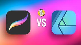 Procreate vs Affinity Designer - Which is the Best iPad Art App?