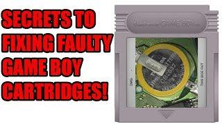 Secrets To Fixing Faulty Game Boy Games!