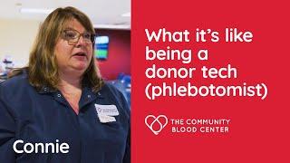 What it's like being a blood donor technician at CBC -- Connie's Perspective