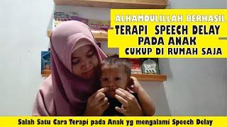 terapi speech delay (keterlambatan bicara)di rumah saja, pengalaman hanya butuh waktu 2 bulan